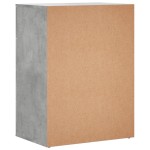 vidaXL Dulapuri, 2 buc., gri beton, 60x39x80 cm, lemn prelucrat