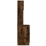 vidaXL Dulap de bucătărie stejar fumuriu, 60x50x180 cm, lemn prelucrat vidaXL Dulap de bucătărie stejar fumuriu, 60x50x180 cm, lemn prelucrat