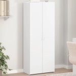 vidaXL Fișet, alb, 60x32x153 cm, lemn prelucrat vidaXL Fișet, alb, 60x32x153 cm, lemn prelucrat