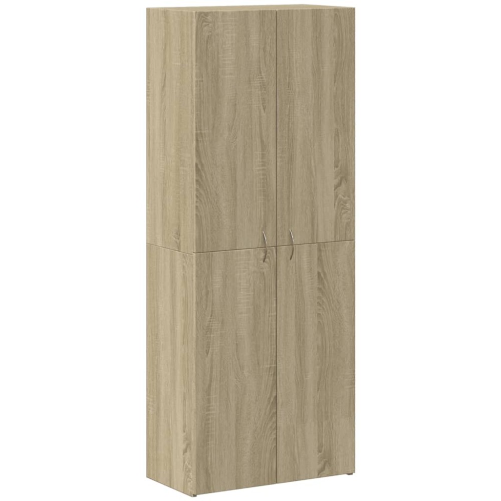 vidaXL Fișet, stejar sonoma, 60x32x153 cm, lemn prelucrat