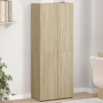 vidaXL Fișet, stejar sonoma, 60x32x153 cm, lemn prelucrat vidaXL Fișet, stejar sonoma, 60x32x153 cm, lemn prelucrat
