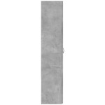 vidaXL Fișet, gri beton, 60x32x153 cm, lemn prelucrat vidaXL Fișet, gri beton, 60x32x153 cm, lemn prelucrat