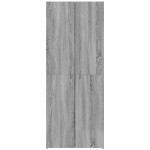 vidaXL Fișet, sonoma gri, 60x32x153 cm, lemn prelucrat vidaXL Fișet, sonoma gri, 60x32x153 cm, lemn prelucrat