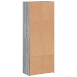 vidaXL Fișet, sonoma gri, 60x32x153 cm, lemn prelucrat vidaXL Fișet, sonoma gri, 60x32x153 cm, lemn prelucrat