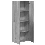 vidaXL Fișet, sonoma gri, 60x32x153 cm, lemn prelucrat vidaXL Fișet, sonoma gri, 60x32x153 cm, lemn prelucrat