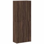 vidaXL Fișet, stejar maro, 60x32x153 cm, lemn prelucrat vidaXL Fișet, stejar maro, 60x32x153 cm, lemn prelucrat