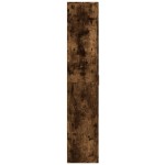 vidaXL Dulap înalt, stejar fumuriu, 80x35x180 cm, lemn prelucrat
