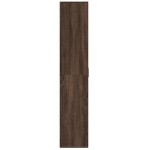 vidaXL Dulap înalt, stejar maro, 80x35x180 cm, lemn prelucrat vidaXL Dulap înalt, stejar maro, 80x35x180 cm, lemn prelucrat
