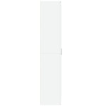 vidaXL Dulap înalt, alb, 70x35x180 cm, lemn prelucrat vidaXL Dulap înalt, alb, 70x35x180 cm, lemn prelucrat