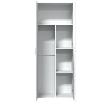 vidaXL Dulap înalt, alb, 70x35x180 cm, lemn prelucrat vidaXL Dulap înalt, alb, 70x35x180 cm, lemn prelucrat
