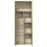 vidaXL Dulap înalt, stejar sonoma, 70x35x180 cm, lemn prelucrat