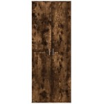 vidaXL Dulap înalt, stejar fumuriu, 70x35x180 cm, lemn prelucrat vidaXL Dulap înalt, stejar fumuriu, 70x35x180 cm, lemn prelucrat