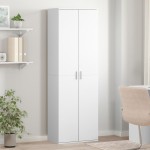 vidaXL Dulap înalt, alb, 60x35x180 cm, lemn prelucrat
