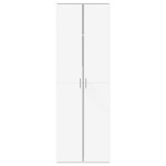 vidaXL Dulap înalt, alb, 60x35x180 cm, lemn prelucrat