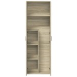 vidaXL Dulap înalt, stejar sonoma, 60x35x180 cm, stejar sonoma vidaXL Dulap înalt, stejar sonoma, 60x35x180 cm, stejar sonoma
