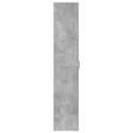 vidaXL Dulap înalt, gri beton, 60x35x180 cm, lemn prelucrat