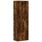 vidaXL Dulap înalt, stejar fumuriu, 60x35x180 cm, lemn prelucrat vidaXL Dulap înalt, stejar fumuriu, 60x35x180 cm, lemn prelucrat