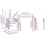 vidaXL Set bistro de grădină cu perne, 3 piese, gri, poliratan vidaXL Set bistro de grădină cu perne, 3 piese, gri, poliratan