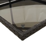 vidaXL Set mobilier de grădină cu perne, 9 piese, negru, poliratan vidaXL Set mobilier de grădină cu perne, 9 piese, negru, poliratan