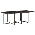 vidaXL Set mobilier de grădină, 13 piese, maro, cu perne, poliratan vidaXL Set mobilier de grădină, 13 piese, maro, cu perne, poliratan