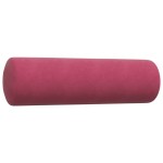 vidaXL Set canapea cu perne/rulouri, 3 piese, roșu vin, catifea vidaXL Set canapea cu perne/rulouri, 3 piese, roșu vin, catifea
