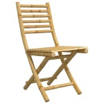 vidaXL Set mobilier de grădină, 5 piese, bambus vidaXL Set mobilier de grădină, 5 piese, bambus