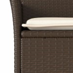 vidaXL Set mobilier de grădină cu perne, 7 piese, poliratan și sticlă vidaXL Set mobilier de grădină cu perne, 7 piese, poliratan și sticlă