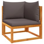 vidaXL Set canapele de grădină cu 10 piese, lemn de salcâm și frânghie vidaXL Set canapele de grădină cu 10 piese, lemn de salcâm și frânghie