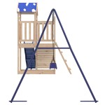 vidaXL Set de joacă pentru exterior, lemn masiv de pin