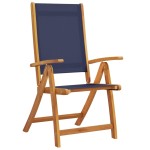 vidaXL Set mobilier de grădină, 9 piese, lemn masiv acacia/textilenă vidaXL Set mobilier de grădină, 9 piese, lemn masiv acacia/textilenă