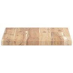vidaXL Raft suspendat, 40x30x2 cm, lemn masiv de acacia netratat