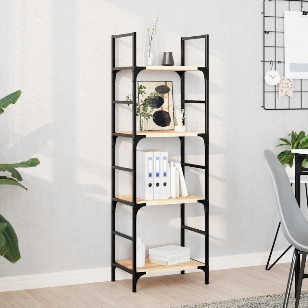 vidaXL Rafturi plutitoare 4 buc. 40x30x2 cm lemn masiv acacia netratat