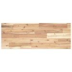 vidaXL Rafturi plutitoare 4 buc. 100x30x2cm lemn masiv acacia netratat