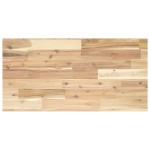 vidaXL Rafturi suspendate 3 buc. 60x40x2 cm lemn masiv acacia netratat