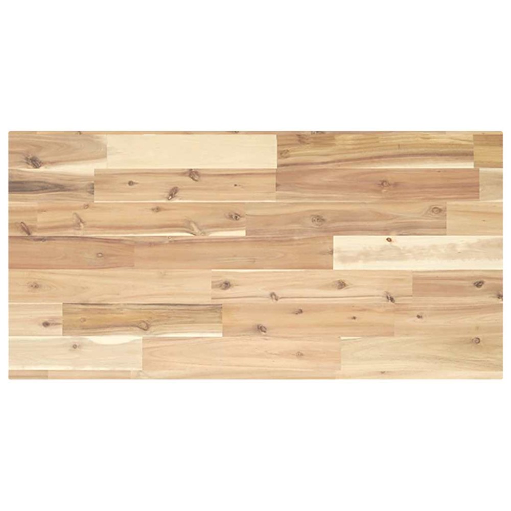 vidaXL Raft suspendat, 80x40x2 cm, lemn masiv de acacia netratat