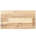 vidaXL Rafturi suspendate 4 buc. 60x20x4 cm lemn masiv acacia netratat