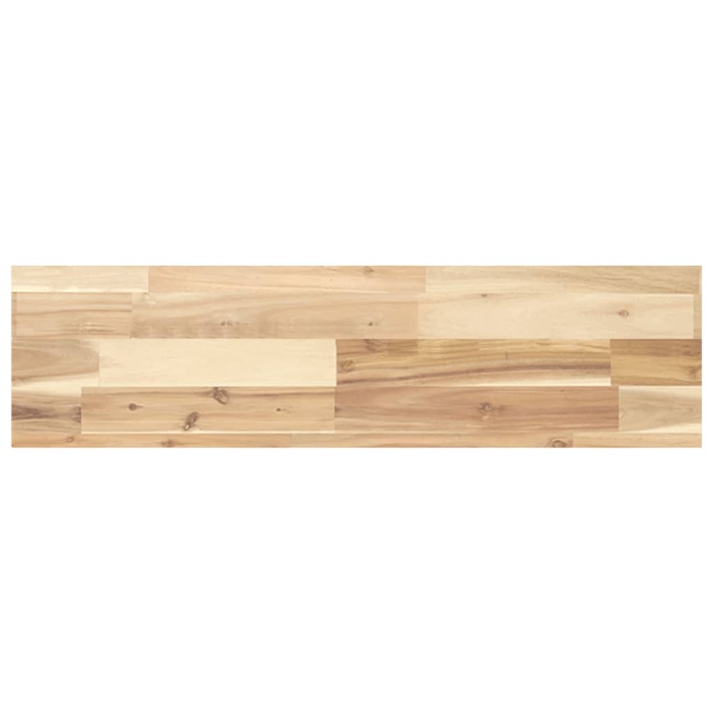 vidaXL Raft plutitor, 100x20x4 cm, lemn masiv de acacia netratat