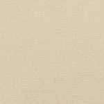 vidaXL Scaun de relaxare, crem, material textil