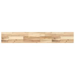 vidaXL Rafturi plutitoare 2 buc. 120x20x4cm lemn masiv acacia netratat