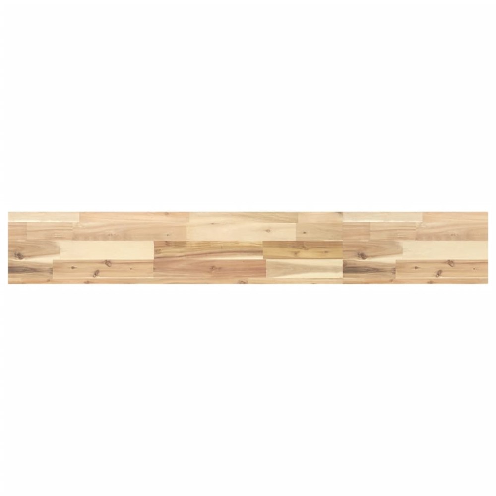 vidaXL Raft plutitor, 140x20x4 cm, lemn masiv de acacia netratat