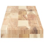 vidaXL Rafturi plutitoare 2 buc. 140x20x4cm lemn masiv acacia netratat