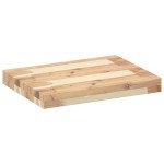vidaXL Raft suspendat, 40x30x4 cm, lemn masiv de acacia netratat vidaXL Raft suspendat, 40x30x4 cm, lemn masiv de acacia netratat