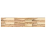 vidaXL Rafturi suspendate 2 buc. 120x30x4cm lemn masiv acacia netratat