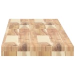 vidaXL Rafturi plutitoare 4 buc. 120x30x4cm lemn masiv acacia netratat