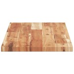 vidaXL Raft suspendat 80x30x2 cm lemn masiv acacia netratat