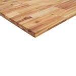 vidaXL Raft suspendat 100x20x4 cm lemn masiv acacia netratat vidaXL Raft suspendat 100x20x4 cm lemn masiv acacia netratat