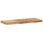 vidaXL Rafturi suspendate 2 buc. 100x30x4cm lemn masiv acacia netratat