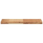 vidaXL Rafturi suspendate 2 buc. 100x30x4cm lemn masiv acacia netratat