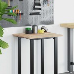 vidaXL Blat de birou netratat, 60x50x2 cm, lemn masiv de acacia