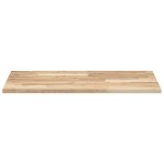 vidaXL Blat de birou netratat, 80x50x2 cm, lemn masiv de acacia